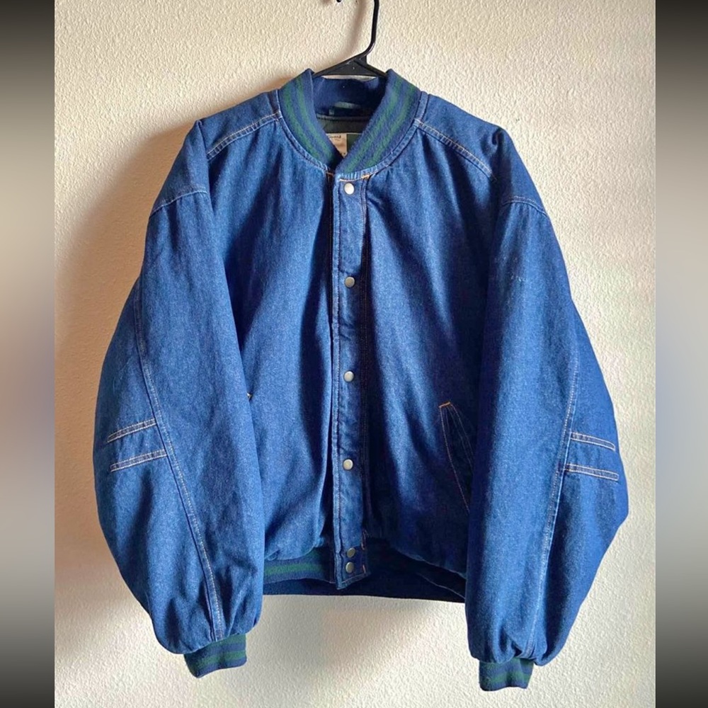 Vintage Wearguard jean jacket. Extra thick size LARGE